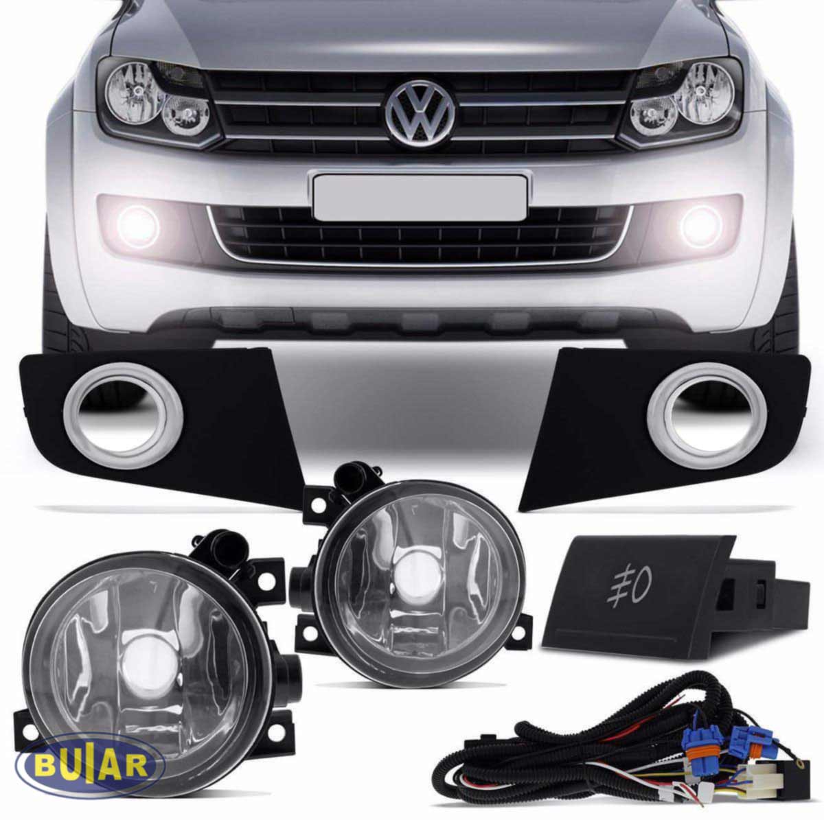 Kit Farol de Milha Amarok 2010 a 2015 - Buiar Auto Peças - Comércio de Peças em Araucária